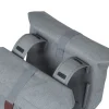 Basil City Dubbele Bagagetas (Paar) - 2x16L - grijs