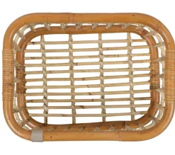 Achtermanden < Basil Green Life Rattan Fietsmand 18L - natural brown