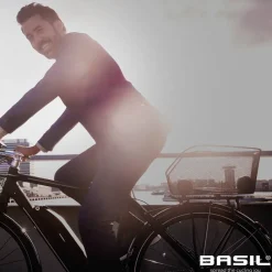 Basil Icon S Fietsmand - zwart