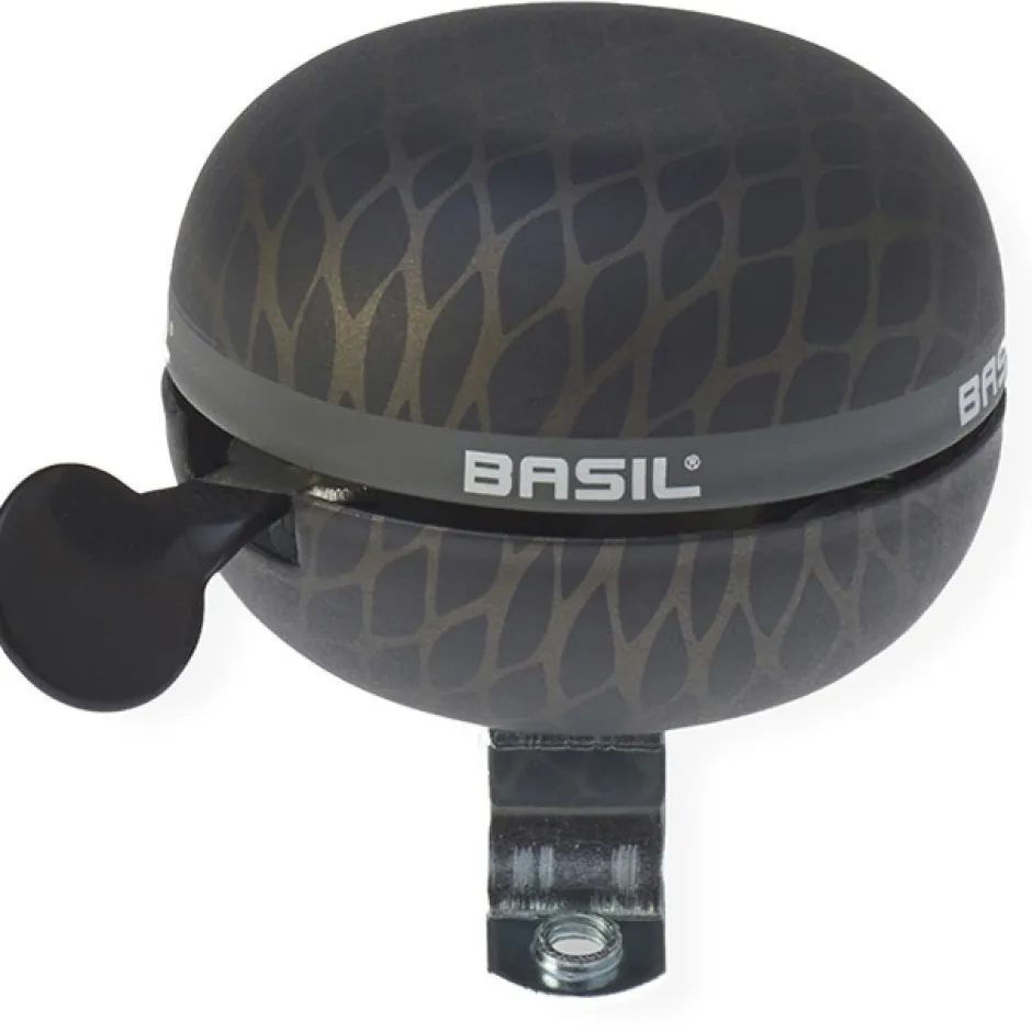 Bellen < Basil Noir Bell Fietsbel - black metallic