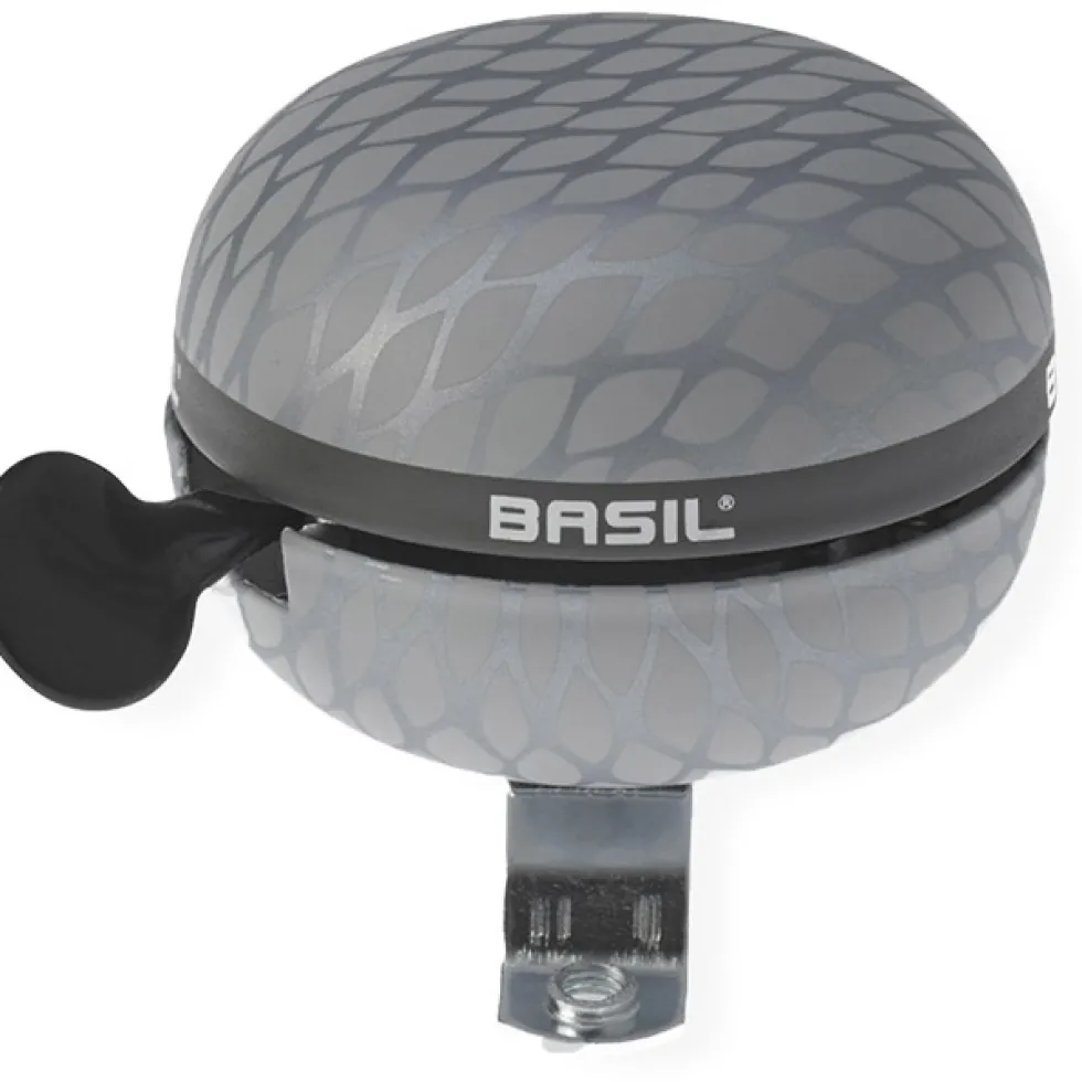 Basil Noir Bell Fietsbel - silver metallic