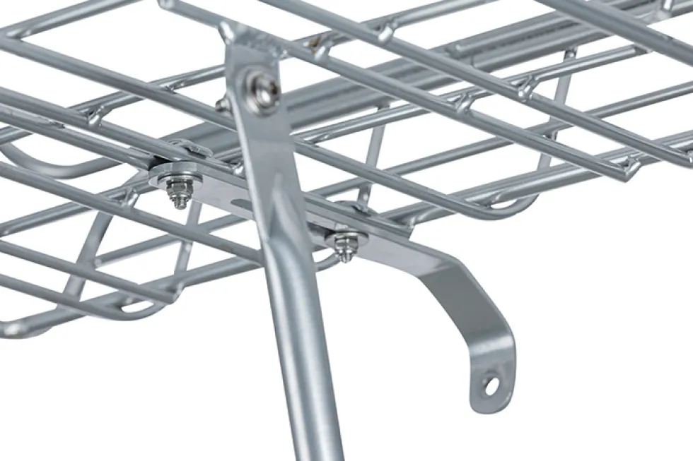 Basil Portland Voorwielhouder - aluminium
