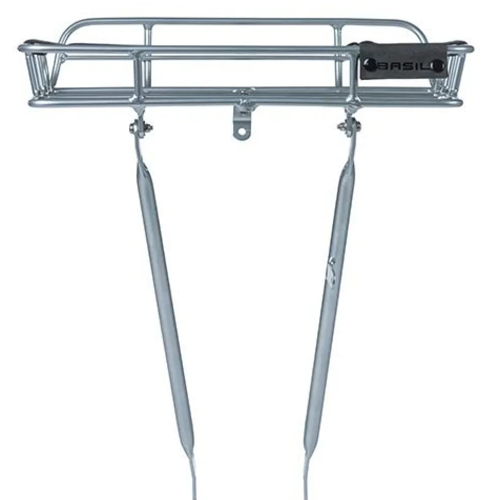 Basil Portland Voorwielhouder - aluminium