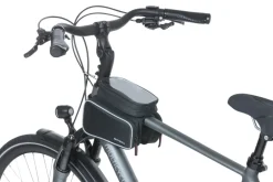 Frametassen|Top Tube Bag < Basil Sport Design Double M Tas voor de Bovenbuis - zwart