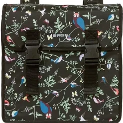 Bagagedragertassen < Basil Wanderlust Double Fietstas (Paar) - 2x17.5L - charcoal
