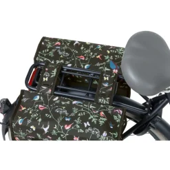Bagagedragertassen < Basil Wanderlust Double Fietstas (Paar) - 2x17.5L - charcoal