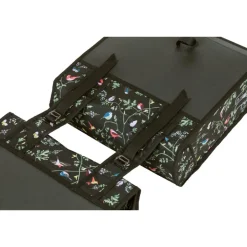 Bagagedragertassen < Basil Wanderlust Double Fietstas (Paar) - 2x17.5L - charcoal