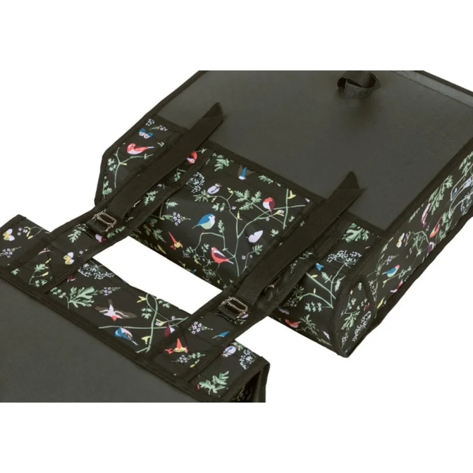 Bagagedragertassen < Basil Wanderlust Double Fietstas (Paar) - 2x17.5L - charcoal