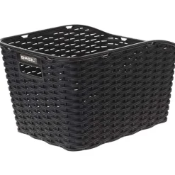 Basil Weave WP Fietskoffer - zwart