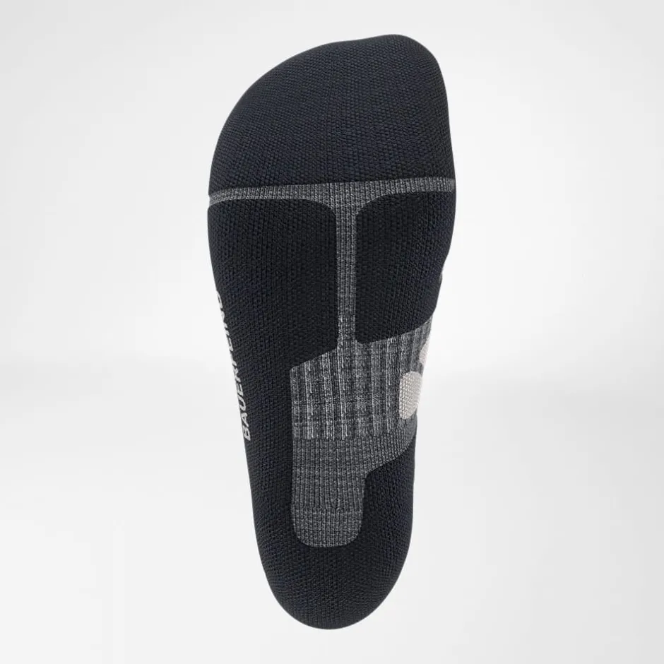 Sokken|Sokken < Bauerfeind Outdoor Merino Mid Cut Sokken Heren - lava grey