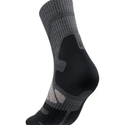 Sokken|Sokken < Bauerfeind Outdoor Merino Mid Cut Sokken Heren - lava grey