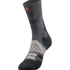 Sokken|Sokken < Bauerfeind Outdoor Merino Mid Cut Sokken Heren - lava grey