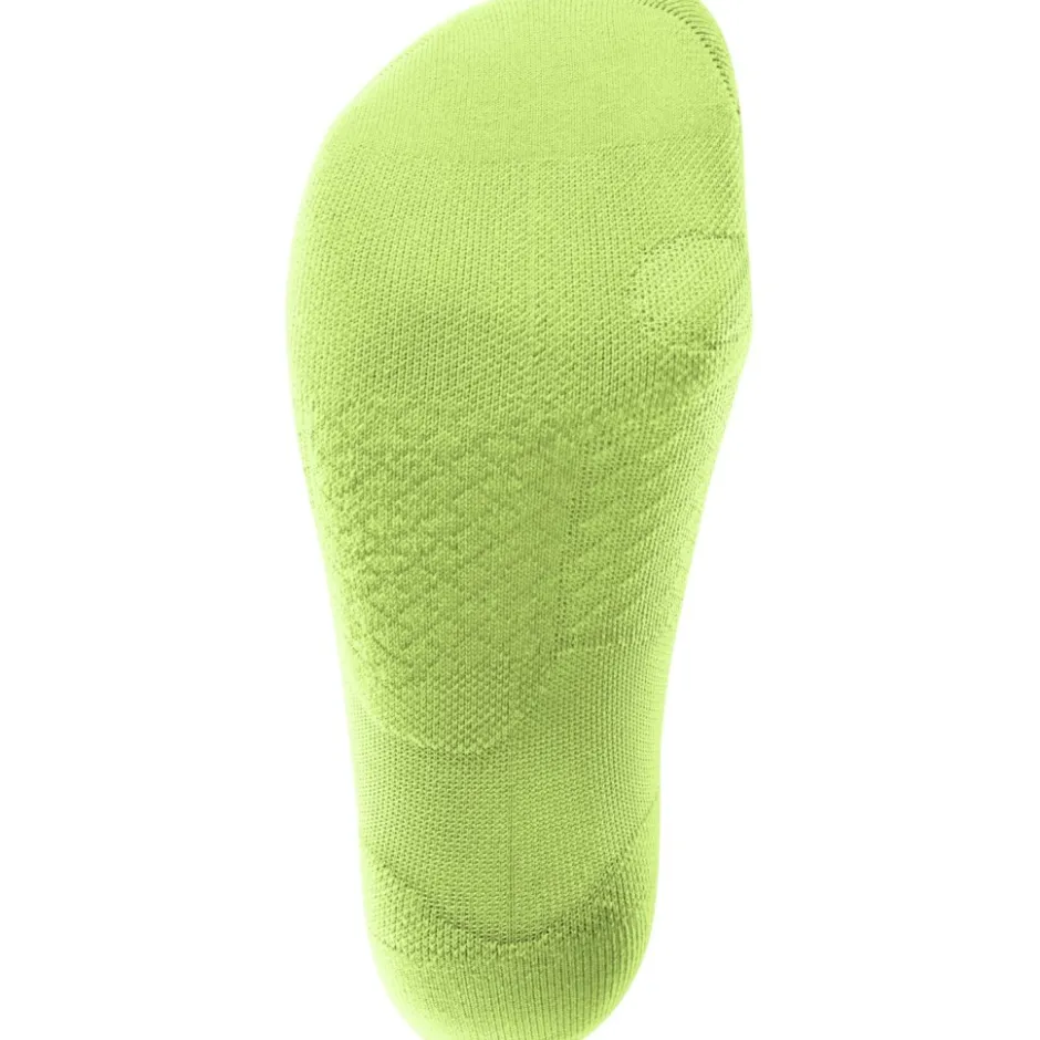 Sokken < Bauerfeind Run Ultralight Mid Cut Sokken Heren - lime green