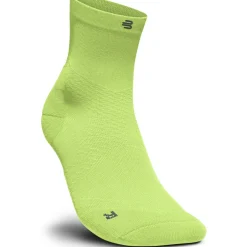 Sokken < Bauerfeind Run Ultralight Mid Cut Sokken Heren - lime green