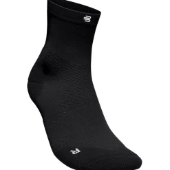 Bauerfeind Run Ultralight Mid Cut Sokken Heren - zwart