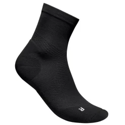 Bauerfeind Run Ultralight Mid Cut Sokken Heren - zwart