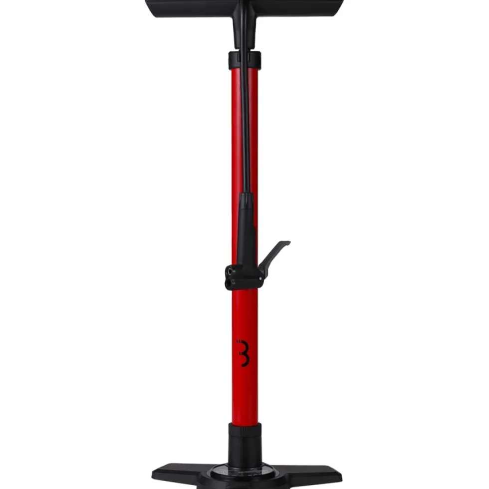 BBB Cycling AirBoost 2.0 BFP-28 Vloerpomp - rood