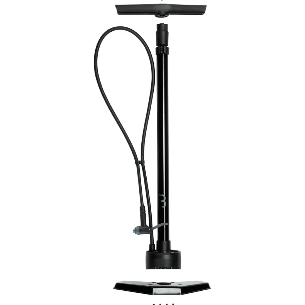 BBB Cycling AirSmart BFP-42 Vloerpomp - zwart