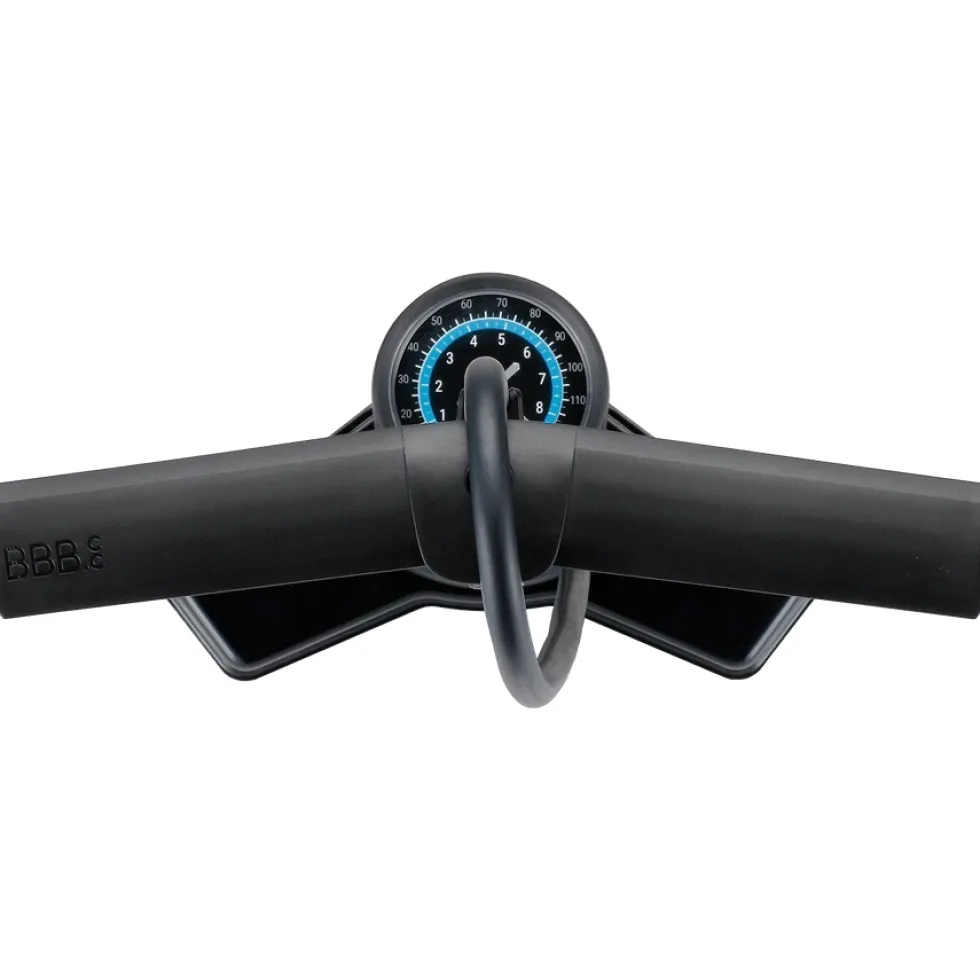 BBB Cycling AirSmart BFP-42 Vloerpomp - zwart