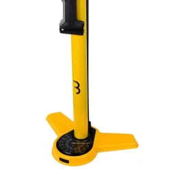 BBB Cycling AirSteel BFP-27 Floor Pump - yellow