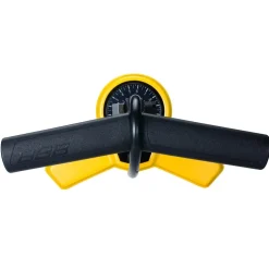 BBB Cycling AirSteel BFP-27 Floor Pump - yellow