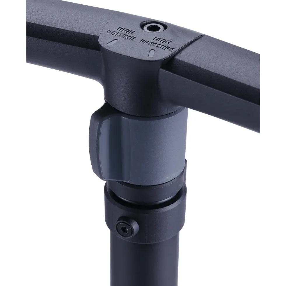 BBB Cycling AirSwitch HP/HV BFP-41 Vloerpomp - matt black