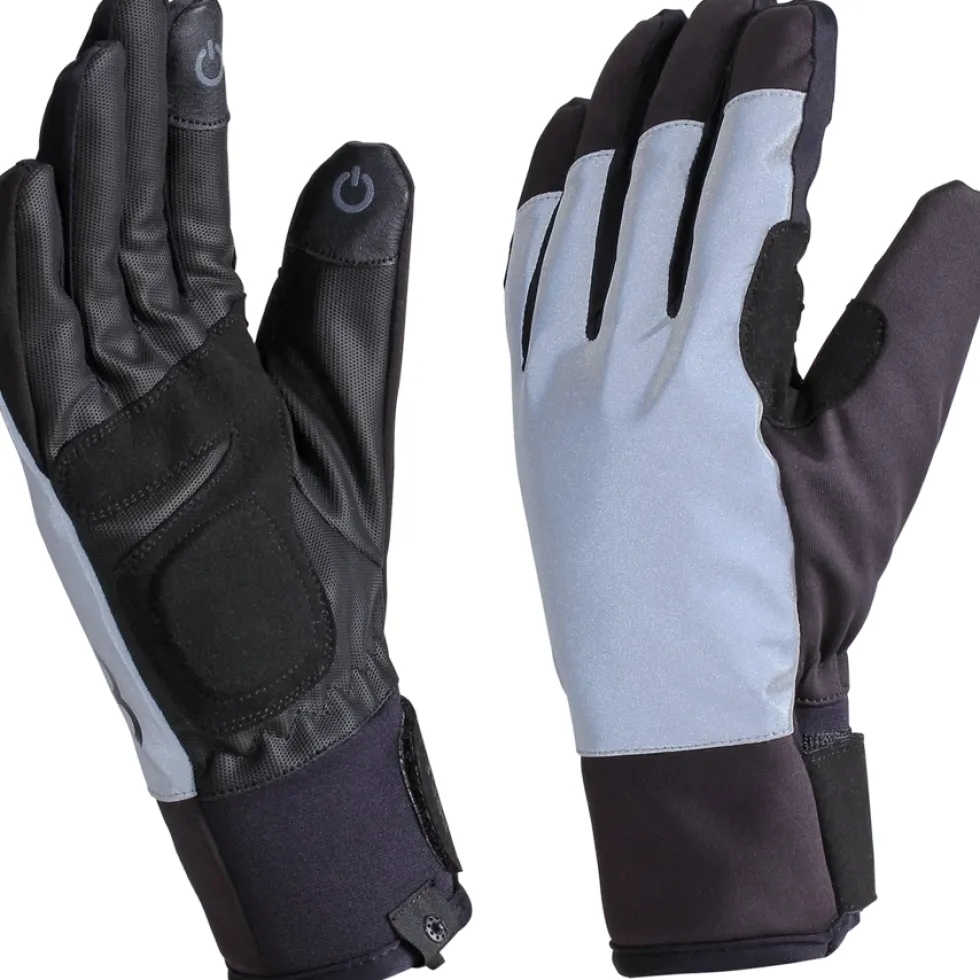 BBB Cycling Coldshield Reflective Winter Gloves BWG-38 - Black