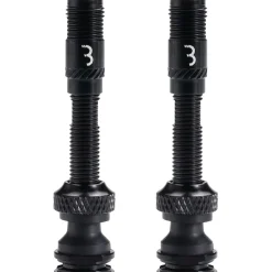 Banden Accessoires En Tubeless|Gereedschap En Onderhoud < BBB Cycling CoreCap AL Valve BTI-166 Tubeless ventielen - zwart | 40 mm | 2 stukken