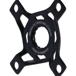 E-Bike Aandrijving < BBB Cycling Crank Spider E-Bike Mount BCR-71E Bosch G3-104/4 -CL52 - zwart