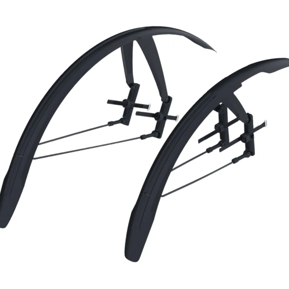 BBB Cycling DiscGuard Spatbord Set - zwart