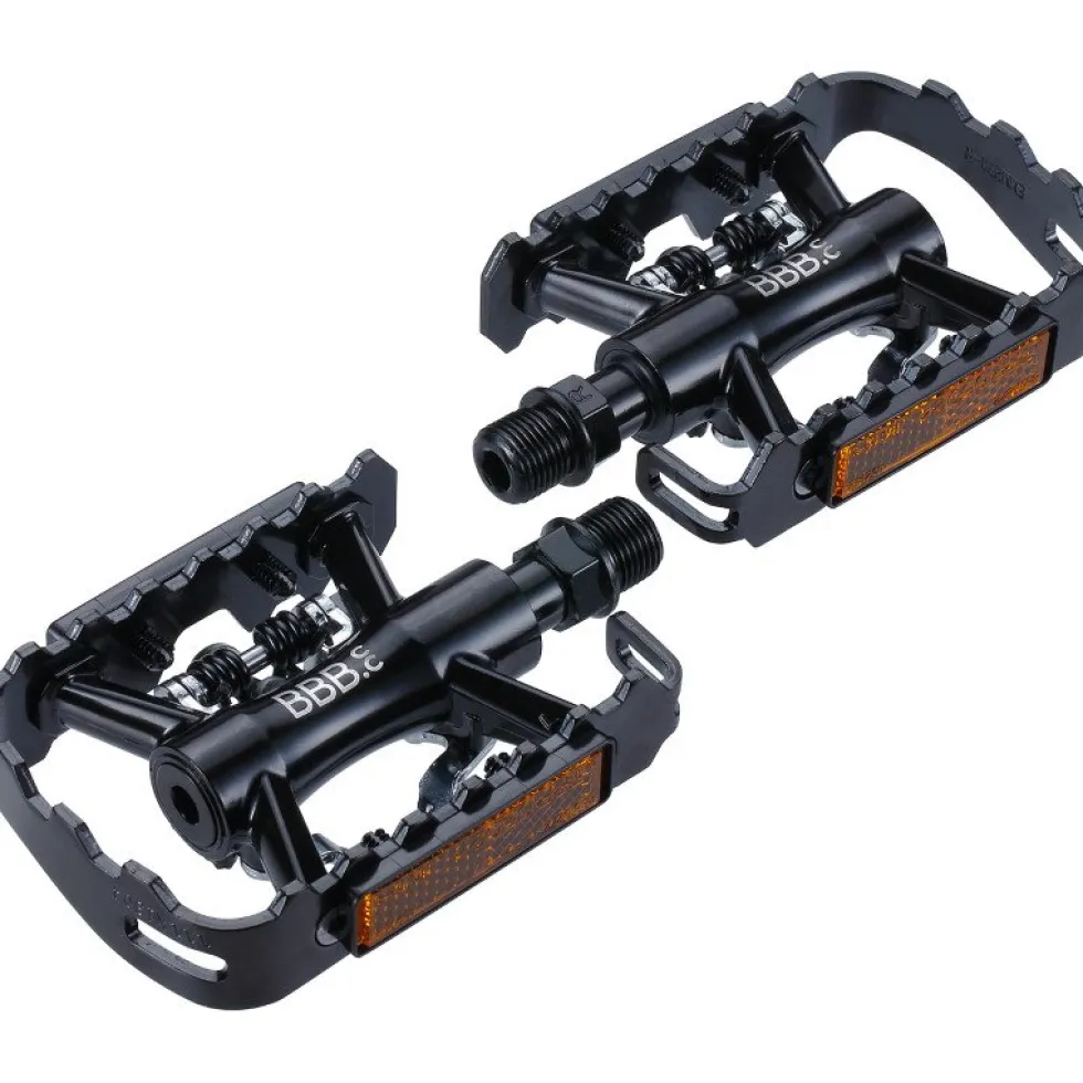 BBB Cycling DualChoice Classic 2.0 BPD-23B MTB pedalen - zwart