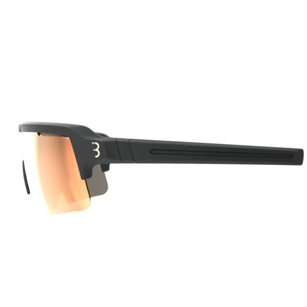 BBB Cycling Fuse BSG-65 Bril - matt black - photochromic MLC red