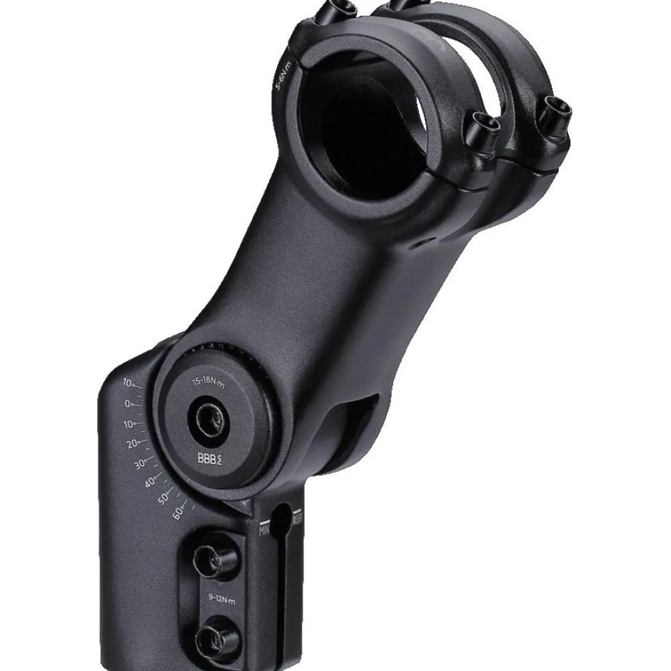 Stuurpennen < BBB Cycling HighFix BHS-35 adjustable Stem 1 1/8" | 31.8mm - black