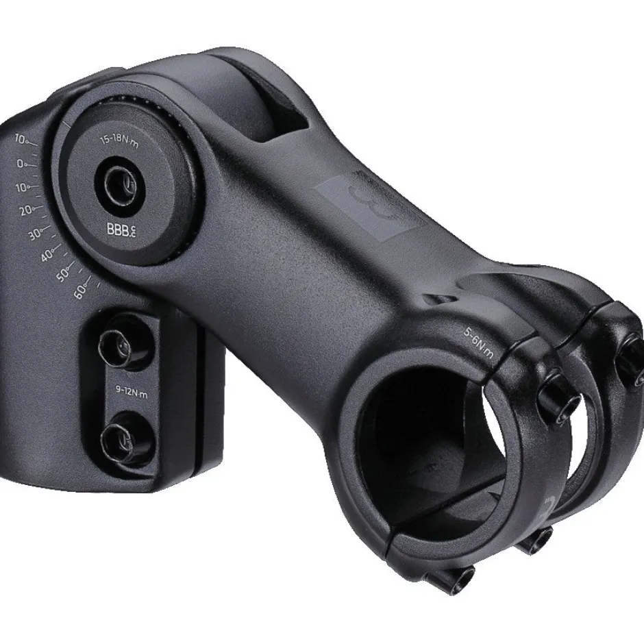 Stuurpennen < BBB Cycling HighFix BHS-35 adjustable Stem 1 1/8" | 31.8mm - black
