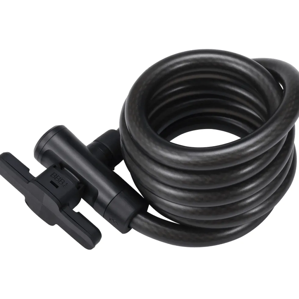 BBB Cycling KeyGuard Cable 15/180 BBL-112B Kabelslot met bevestiging