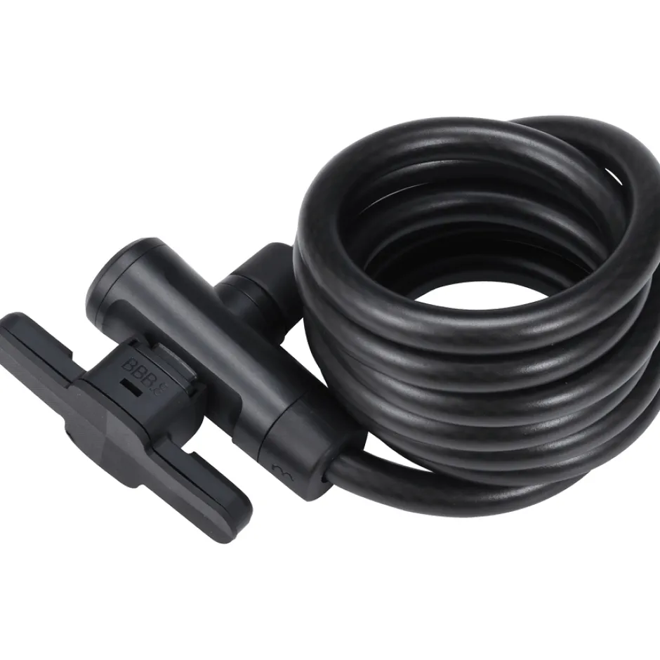 Kabelsloten < BBB Cycling KeyGuard Cable 12/180 BBL-111B Kabelslot met bevestiging
