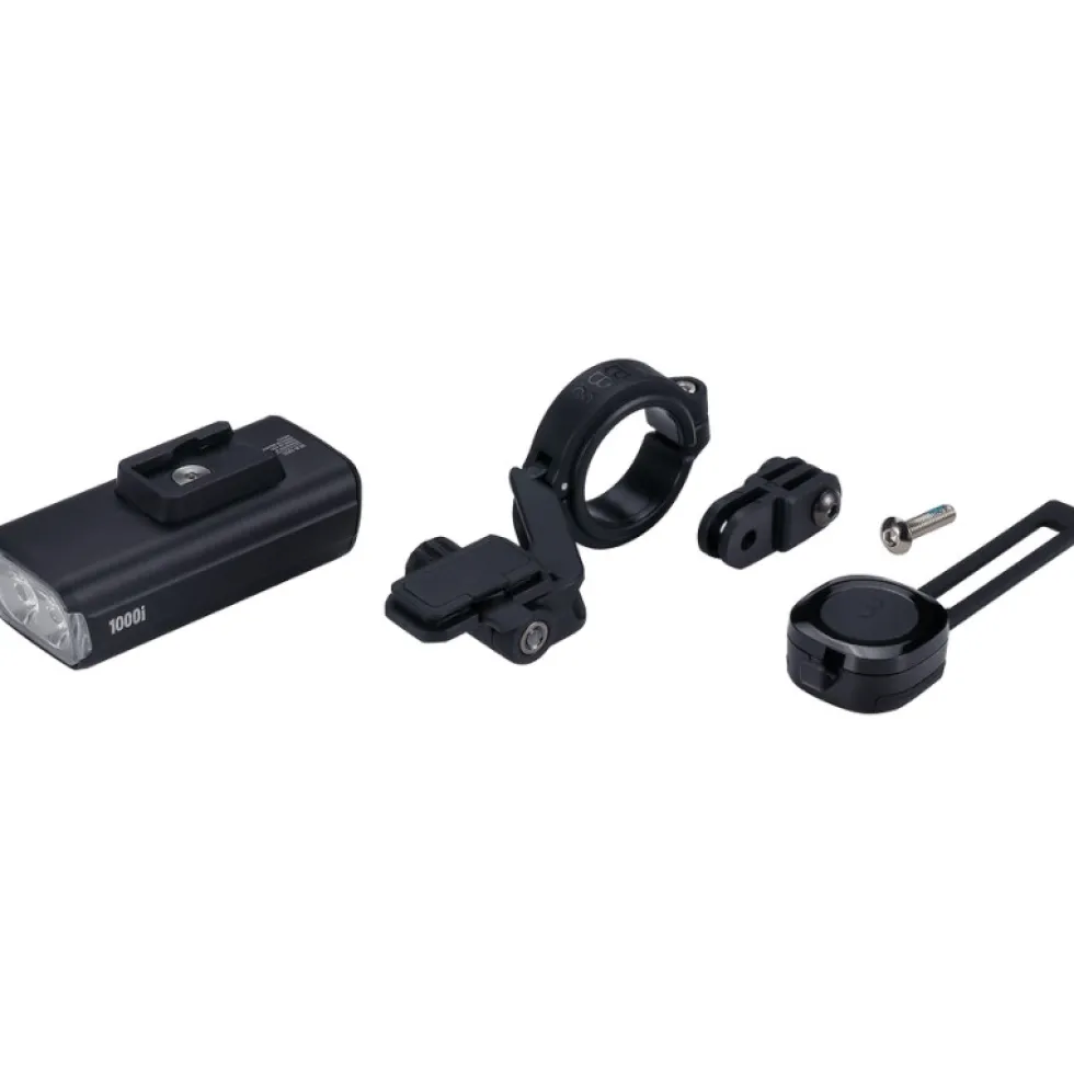 BBB Cycling NanoStrike 1000i Plus Fietslamp Vooraan BLS-267i - zwart