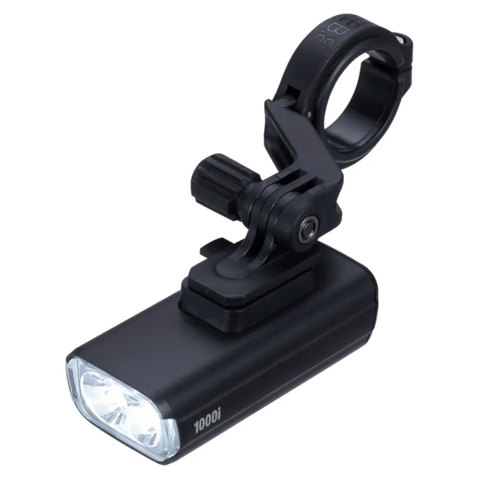 BBB Cycling NanoStrike 1000i Plus Fietslamp Vooraan BLS-267i - zwart