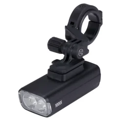 BBB Cycling NanoStrike 1000i Plus Fietslamp Vooraan BLS-267i - zwart