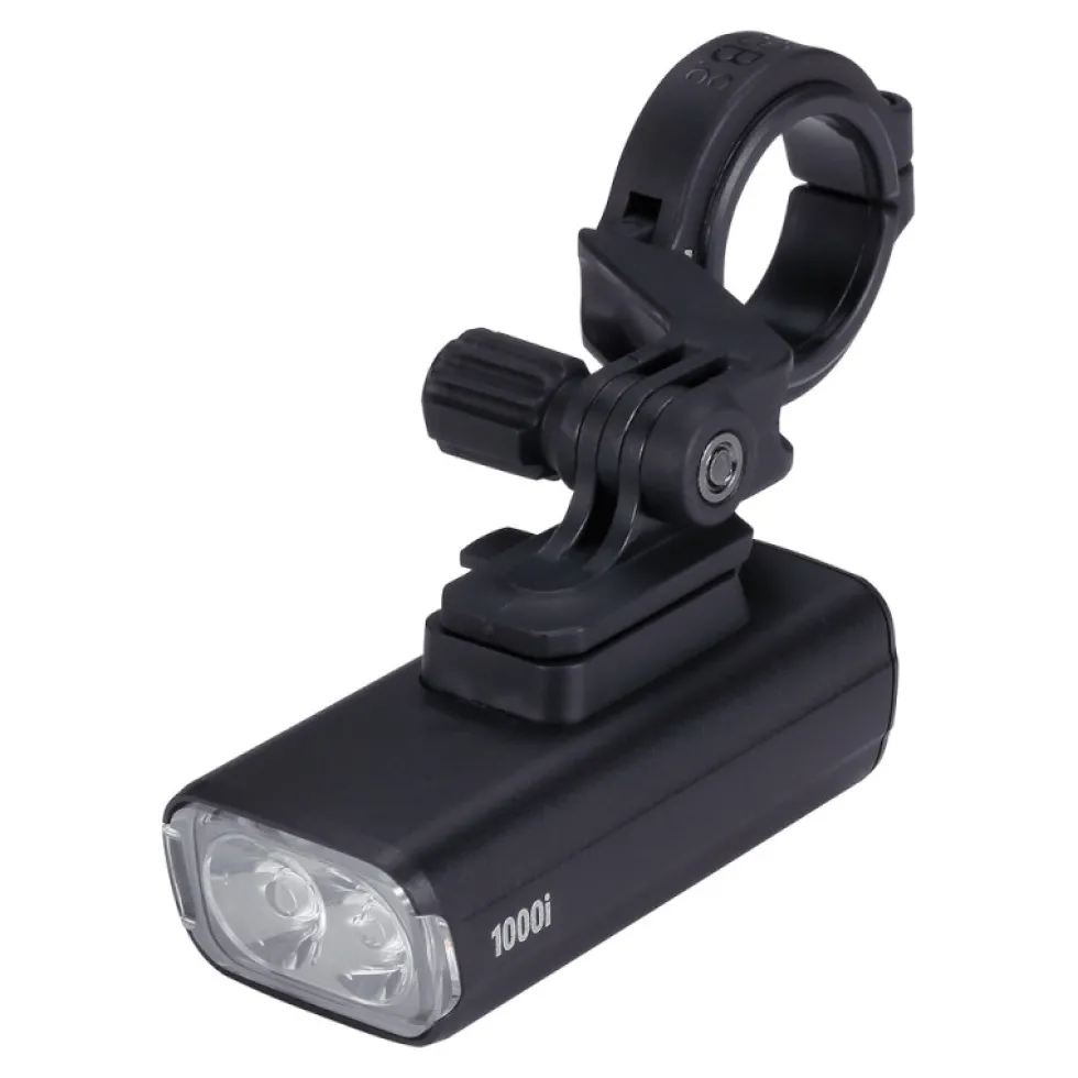 BBB Cycling NanoStrike 1000i Plus Fietslamp Vooraan BLS-267i - zwart