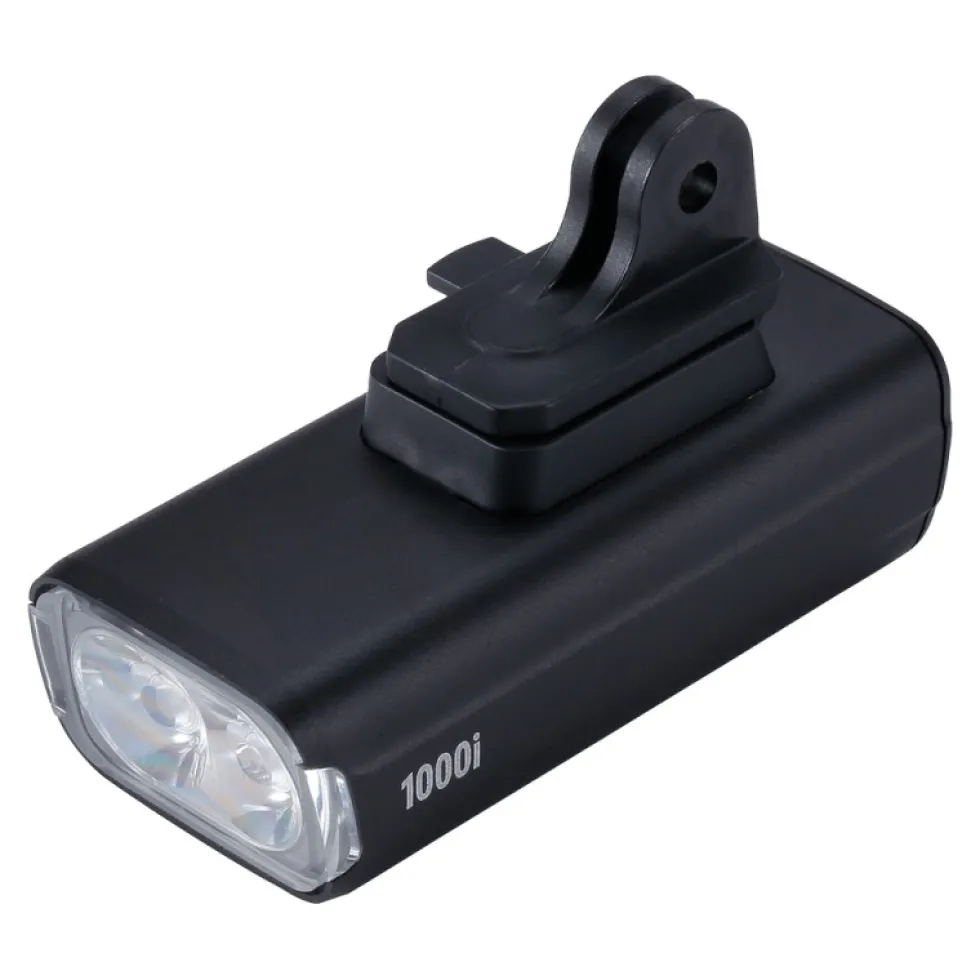 BBB Cycling NanoStrike 1000i Plus Fietslamp Vooraan BLS-267i - zwart