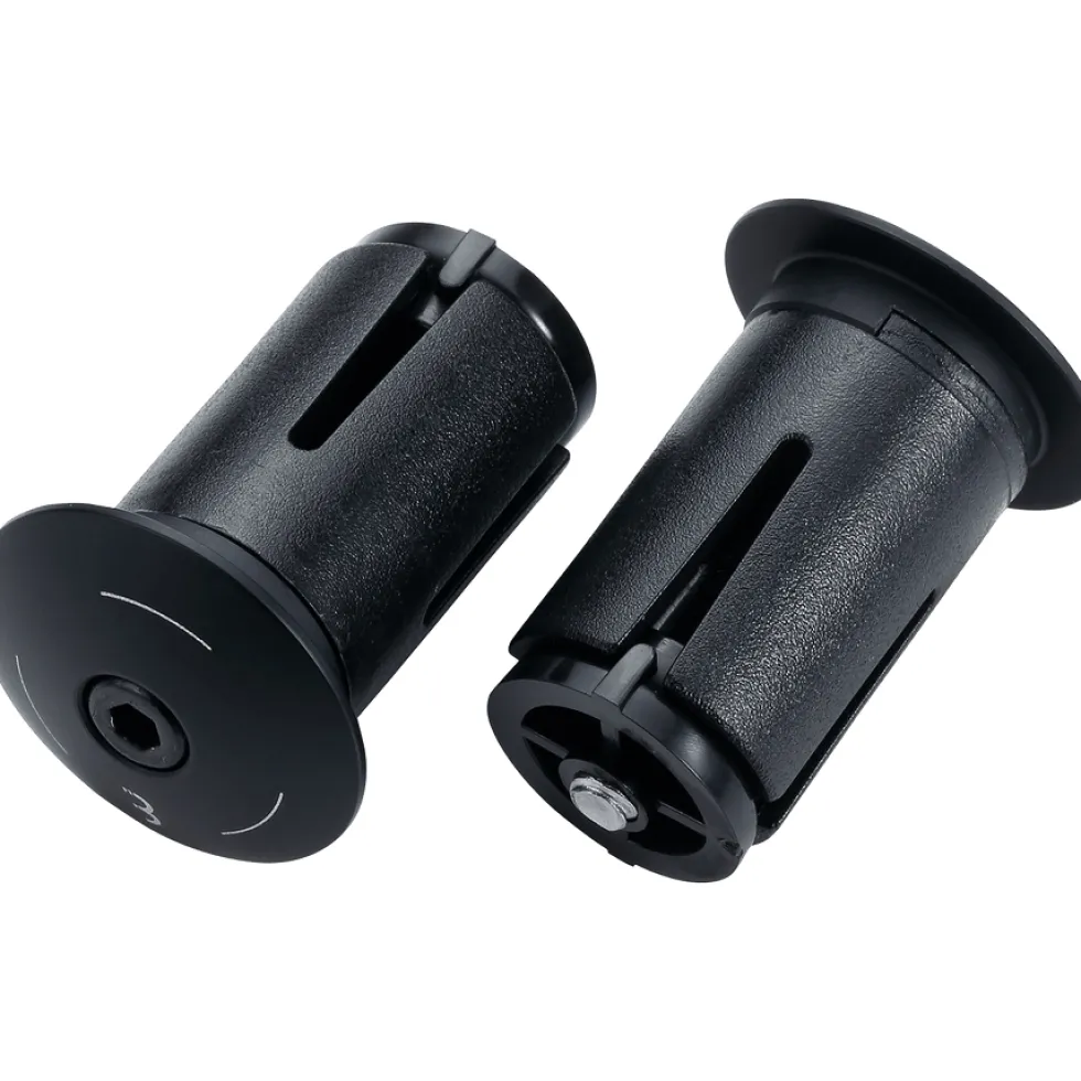 BBB Cycling ScrewOn Alu BHT-97 Stuurdoppen - zwart
