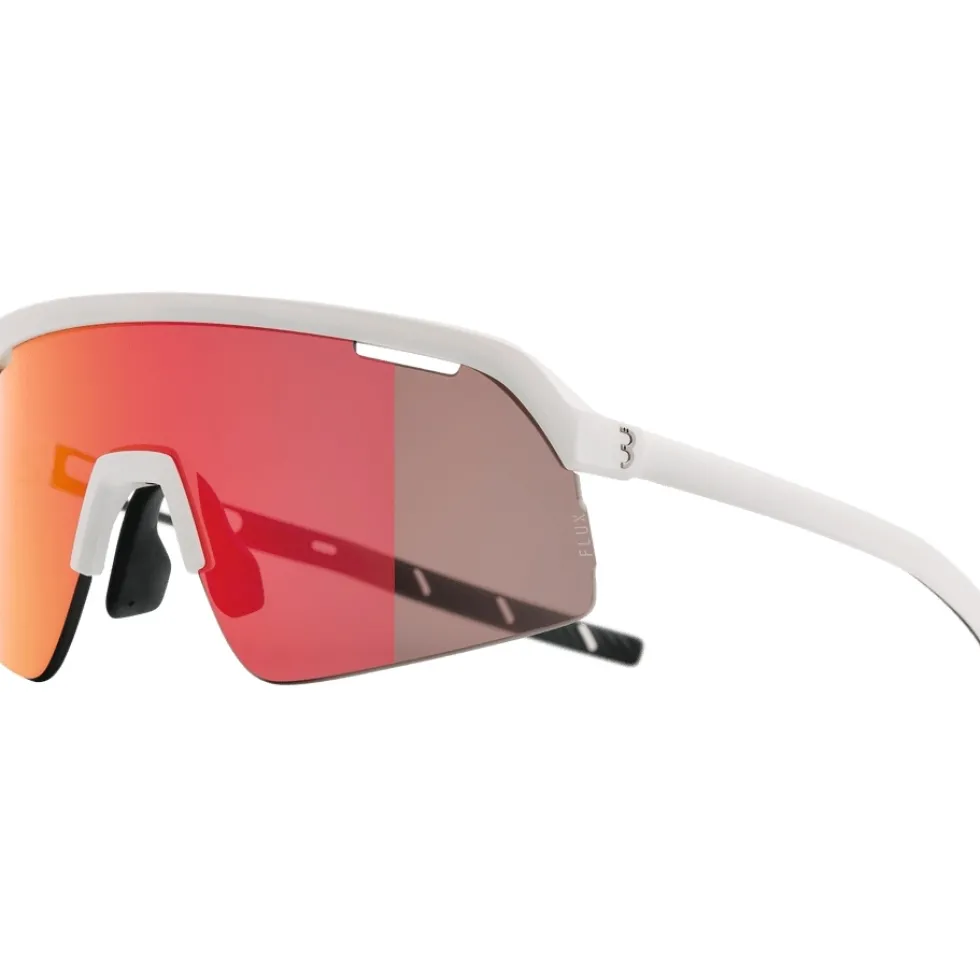 BBB Cycling Valor BSG-81 Fietsbril - matt white | FLUX red