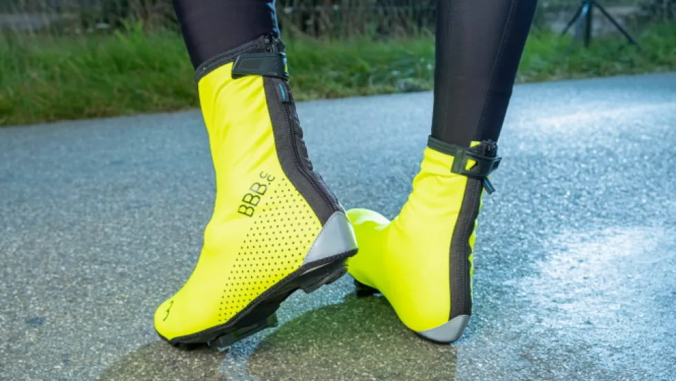 BBB Cycling WaterFlex 3.0 BWS-23 Shoecover - neon yellow