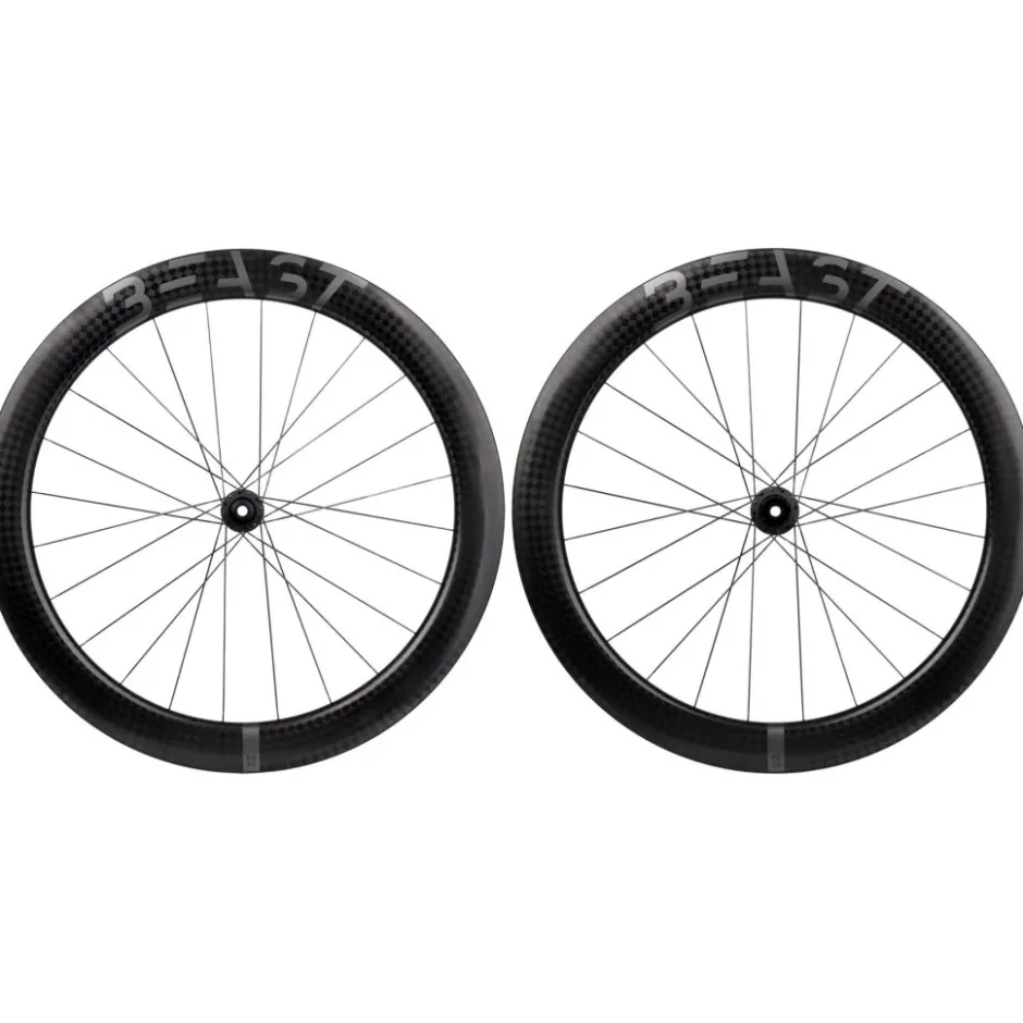 Wielen En Wielsets < Beast Components | DT Swiss - RX60 | 240 - Wielset - 28" | Carbon | Clincher | Centerlock - 12x100mm | 12x142mm - HG-EV | SQUARE black