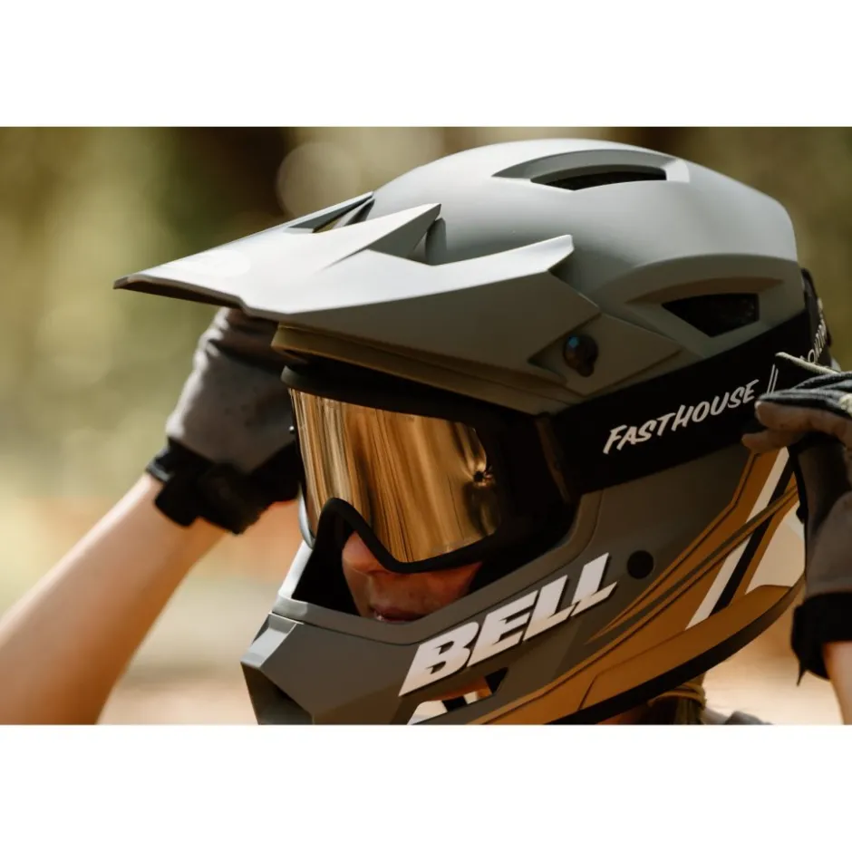 Downhill Helmen < Bell Sanction 2 DX IPS He - bip rootbeer