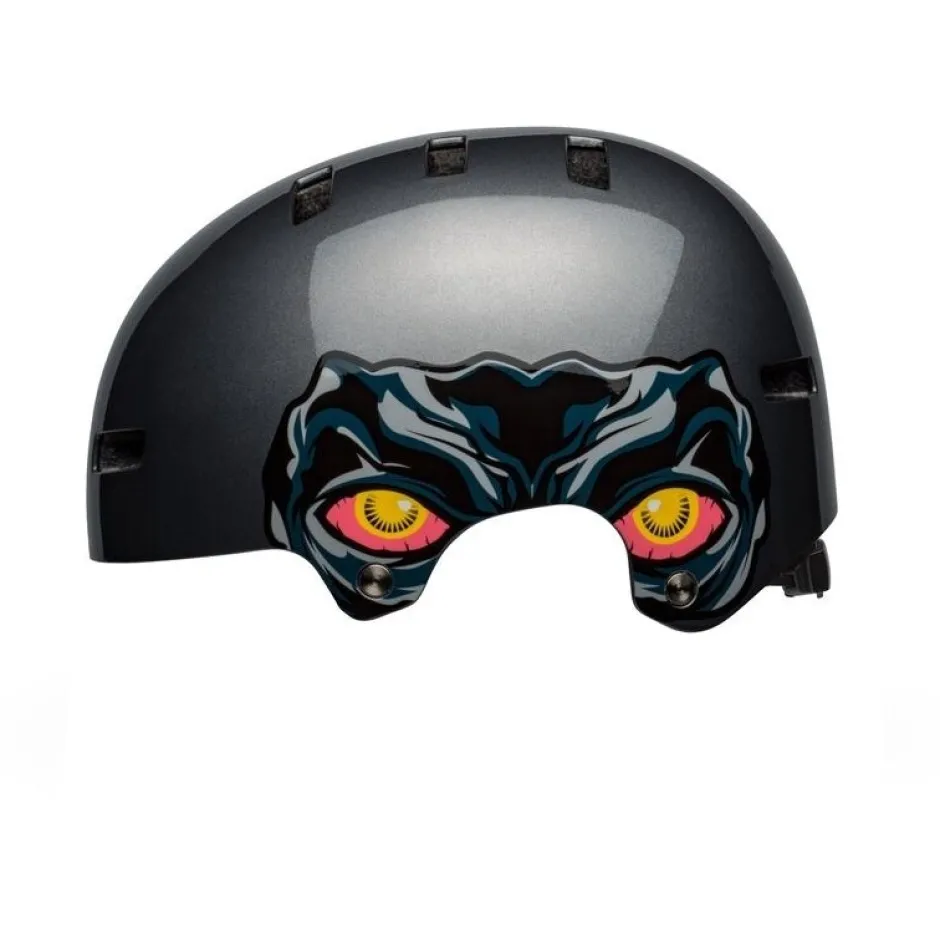 Helmen Kinderen < Bell pan kinder-fiethelm - nightwalker glo gunmetal