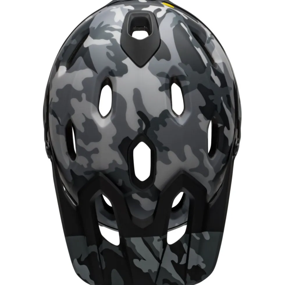 Bell Super DH Spherical Helm - matte/gloss black camo