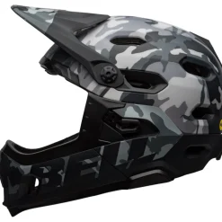 Bell Super DH Spherical Helm - matte/gloss black camo