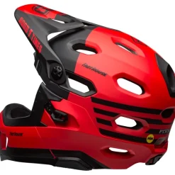 Downhill Helmen < Bell uper DH pherica Hem - matt/go red/back fathoue